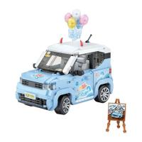 Конструктор LOZ mini Автомобіль MINI блакитний Фото
