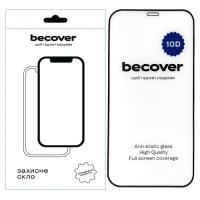 Стекло защитное BeCover Apple iPhone 12 10D Black Фото