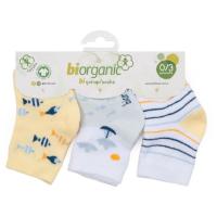 Шкарпетки дитячі Bibaby набор с рыбками Фото