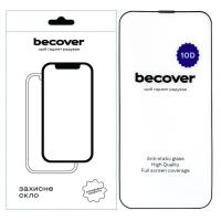 Стекло защитное BeCover Apple iPhone 13 Pro Max 10D Black Фото