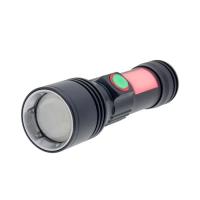 Ліхтар Quantum Adept 10W LED zoom +COB з USB+ Li-ion18650/2600mAh Фото