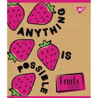 Тетрадь Yes А5 Fruits Color Крафт 18 листов клетка Фото