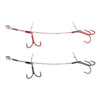 Оснастка Savage Gear Carbon49 Double Stinger 2/0 18cm 23kg (2 шт/уп.) Фото