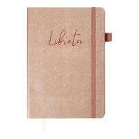 Книга записна Buromax LIBRETA А5 96 аркушів крапка, бежевий Фото
