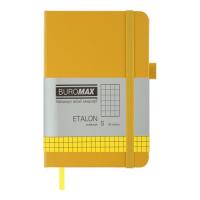 Книга записная Buromax ETALON 95х140, 96 листов клетка желтый Фото
