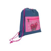 Сумка для обуви Cool For School Синяя с карманом Фото