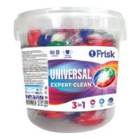 Капсули для прання Frisk Universal Expert Clean 50 шт. Фото