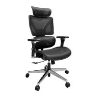 Офисное кресло Richman Перфоманс Хром Synchro Сетка Черная Фото