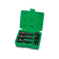 Набор торцевых головок Toptul ударных SPLINE 1/2" M14-M18 6шт. Фото