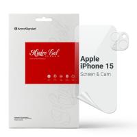 Плівка захисна Armorstandart Kit Clear screen + camera Apple iPhone 15 Фото