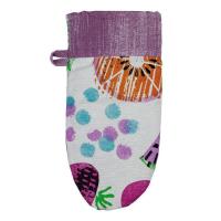 Кухонная прихватка Прованс Рукавичка Violet cherries 29х15 Фото