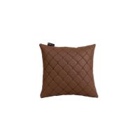 Подушка EVAtech ECO 30x30 см коричнева з коричневою ниткою Фото