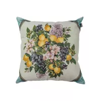 Подушка Прованс гобеленовая декоративная Verna Фрукты в ромбе 45х4 Фото