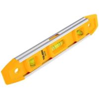 Уровень Tolsen 230 мм 3 капсулы, магнитная лента Фото