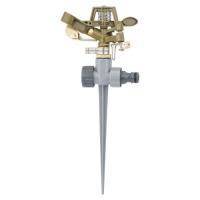 Дождеватель Flora импульсный на металлическом колышке (BRASS+AL) Фото