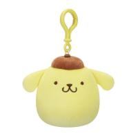 Мягкая игрушка Squishmallows на клипсе - Помпомпурин 9 см Фото