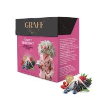 Чай Graff Forest Symphony Чорний з лісовими ягодами 20 пірам Фото