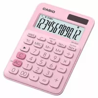 Калькулятор Casio MS-20UC-PK-W-UC), розовый Фото