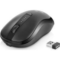Мишка REAL-EL RM-450W Wireless/Bluetooth Black/Gray Фото