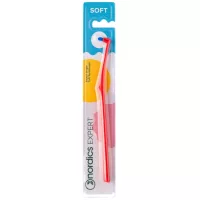 Зубна щітка Nordics Single Tuft Soft Red Монопучкова Фото