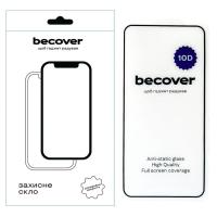 Скло захисне BeCover Poco F6 Pro 10D Black Фото