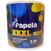 Бумажные полотенца Papela XXXL 2 слоя 500 отрывов 1 рулон Фото