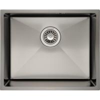 Мойка кухонная GRANADO Under top max STEEL S201 black honeycomb Фото