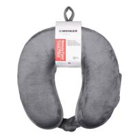 Туристическая подушка Wenger Memory Foam Travel Neck Pillow, сірий Фото