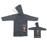 Дождевик детский Kite Naruto S 115 - 130 см Сірий Фото