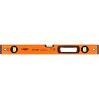 Уровень Neo Tools S 400 алюминиевый, 60 см, 3 капсулы, 1 отверстие д Фото