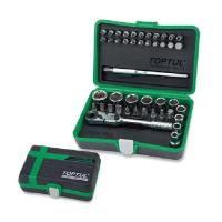 Набор инструментов Toptul и головок с трещоткой 1/4" 41шт. (12-гр.) Фото