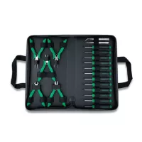 Набір інструментів Toptul прецизійних 19шт., сумка Фото