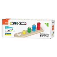 Розвиваюча іграшка Ігротеко Рахівничка-пірамідка Фото