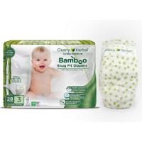 Подгузники Clearly Herbal Bamboo, розмір 3 (5,5-8 кг), 28 шт Фото