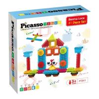 Конструктор Picasso Tiles Hedgehog Building Blocks Set 41 деталь Фото