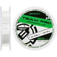 Волосінь Brain Team Pro 50m (clear) 0.110mm 1.2 kg Фото