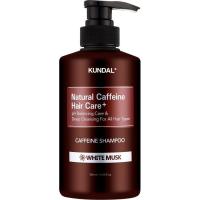 Шампунь Kundal Natural Caffeine & Intensive Scalp Care Shampoo Wh Фото