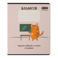 Тетрадь ZiBi предметная CUTE CAT, 36 листов, клетка, биология Фото