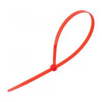 Стяжка Voltronic 150мм/2.5мм, красная, 1000шт=уп. Фото