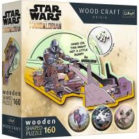 Пазл Trefl Wooden Star Wars Мандалорец - воссоединитесь 160 э Фото