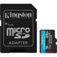 Карта пам'яті Kingston 128GB microSDXC сlass 10 UHS-I U3 V30 A2 Canvas Go Фото