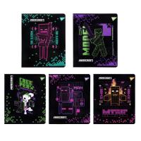 Тетрадь Yes Minecraft. Black 12 листов клетка Фото