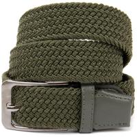 Ремень Vintage Текстильный мужской Оливковый Фото