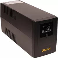 Источник бесперебойного питания GEAR GU-1200MLCD Фото