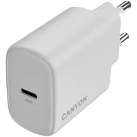 Зарядний пристрій Canyon OnCharge 250 25W 1xPD EU White Фото