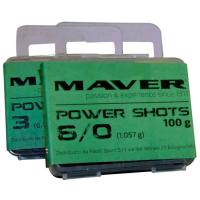 Грузило Maver набір Power Shots 8/0 (1.878g) 100g Фото