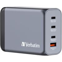 Зарядное устройство Verbatim GaN 240 W 4 ports (USB-C-140 W,USB-C-100 W,USB-C-6 Фото