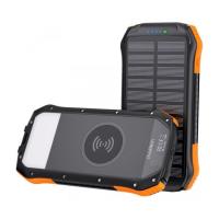 Батарея універсальна Choetech Wireless 20000mAh 20W, PD, QC/3.0, solar panel, Qi Фото