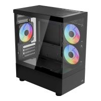Корпус для ПК AeroCool Viewport Mini-G-BK-v2 Black Фото