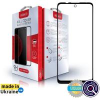 Стекло защитное Intaleo Full Glue MOTO E30/E40 Black Фото